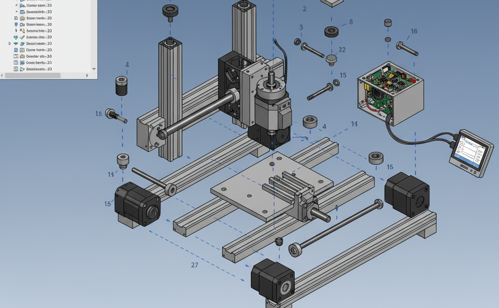 Mechanický návrh a výkresy